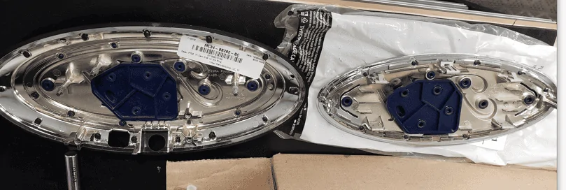 Ford F-150 New Lariat Fender Badges and Ovals 1677002550570
