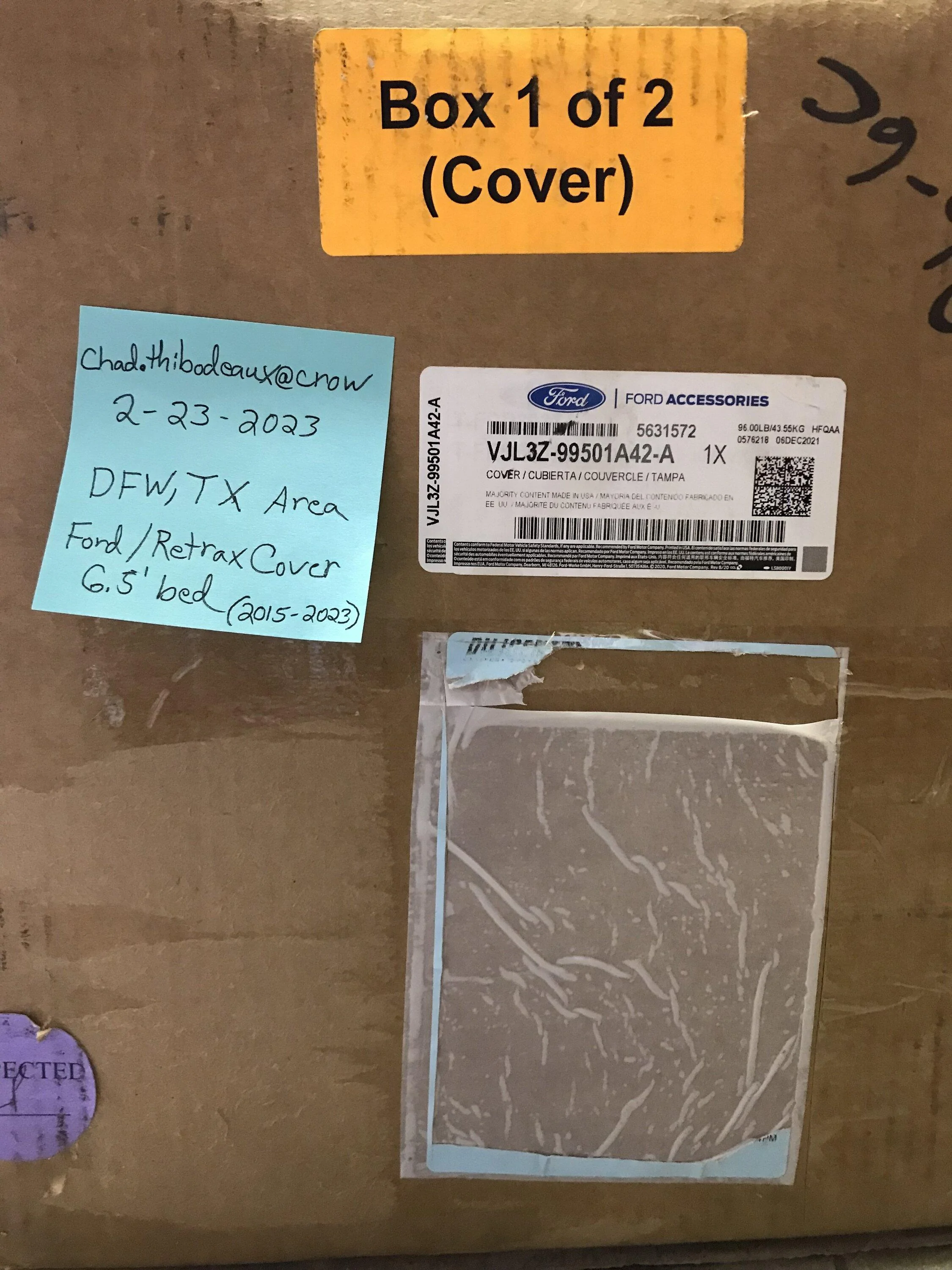 Ford F-150 Ford Branded Embark Retractable Bed Cover by Retrax, For 6.5 Bed 1677172561333