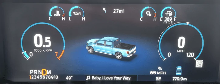 Ford F-150 Resizing Instrument Panel Readings 1677339832519