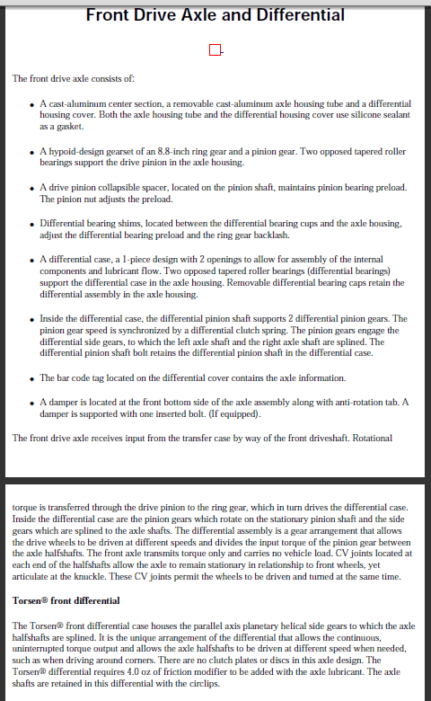 Ford F-150 Front diff fluid change, is friction modifier needed? 1677981775433