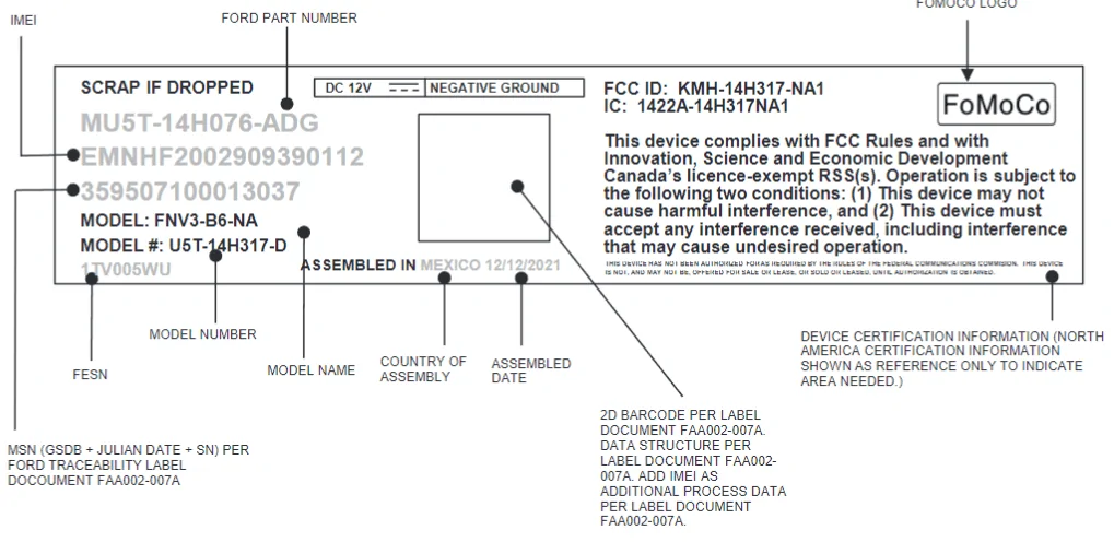 Ford F-150 Ford 5G TCU has some nice features.... 1679369972541