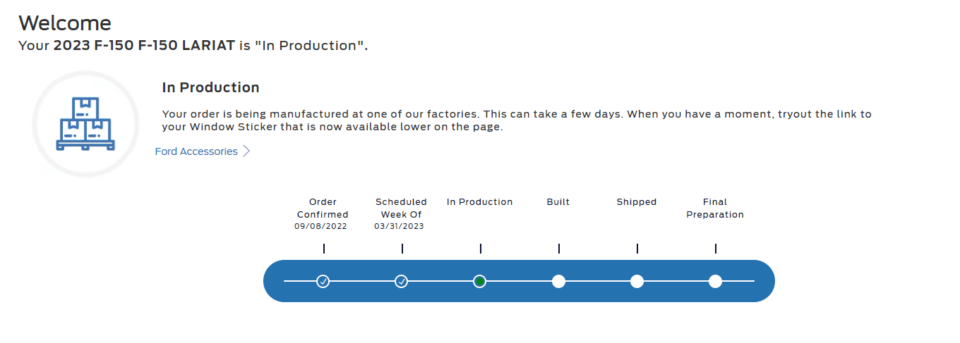 Ford F-150 4/3/2023 Build Week 1679590282486