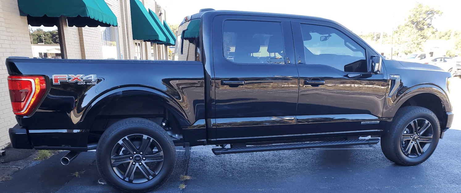 Ford F-150 2022 XLT with FX4 - which setting for eibach leveling kit? 1679606350007