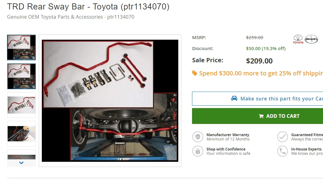 Ford F-150 Anti-Sway bars questions 1680157473518