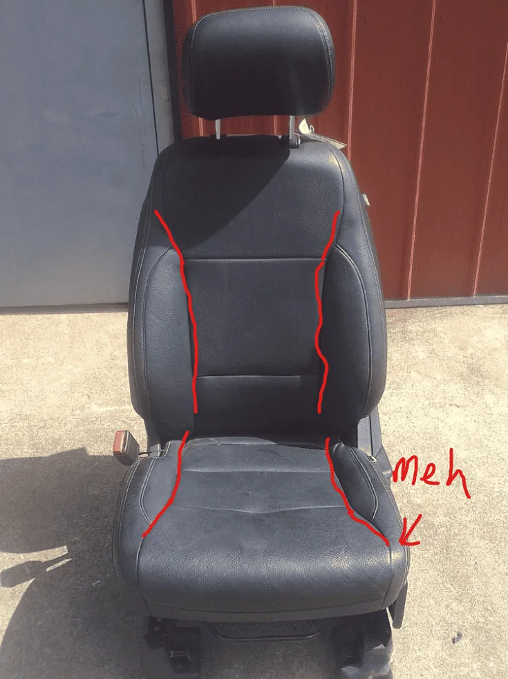 Ford F-150 Recaro Ergomed Seats 1683613293117