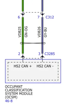 Ford F-150 Occupancy pad in passenger seat 1684365699844