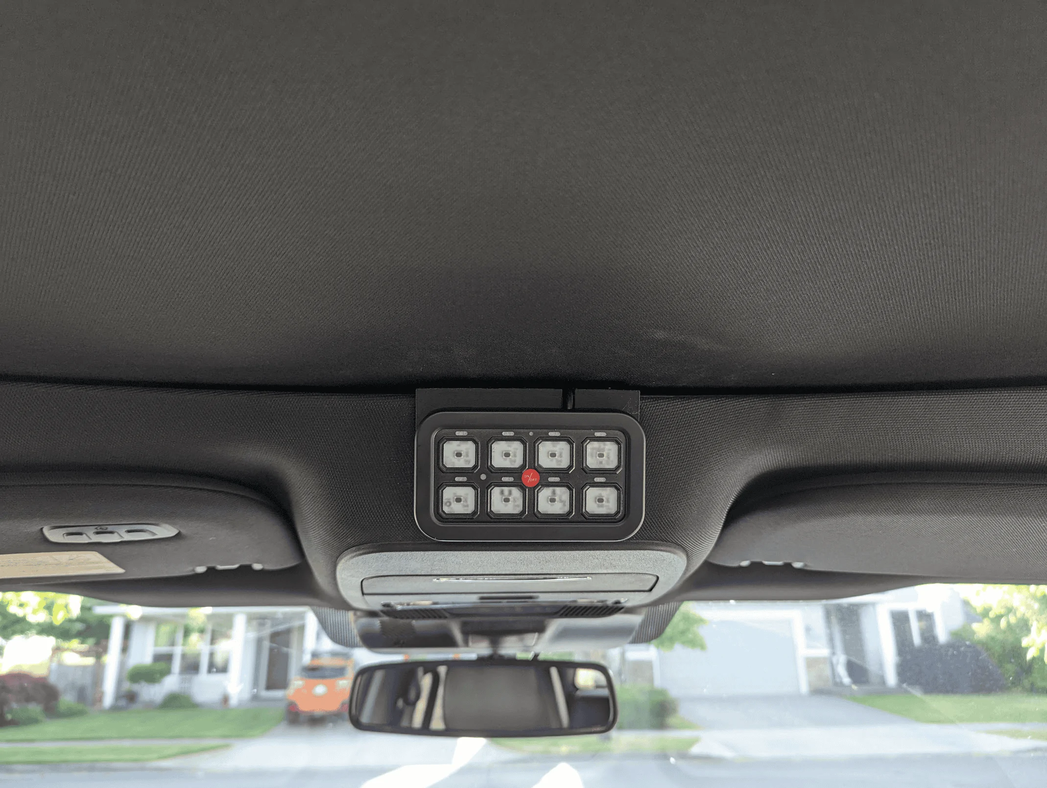 Ford F-150 Installed 8 Gang Switch Panel 1685674584642