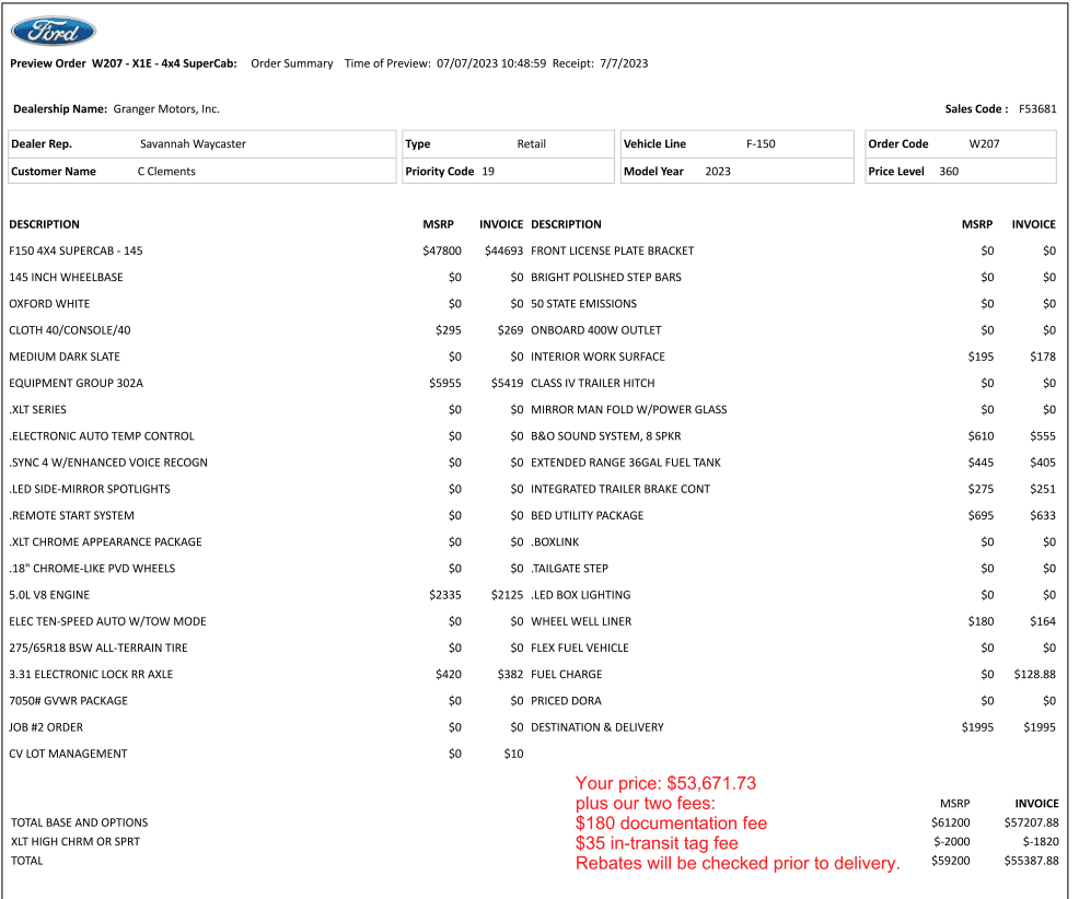 Ford F-150 2021+ F-150 Orders Tracking List & Stats [Enter Yours!] 1688922395694