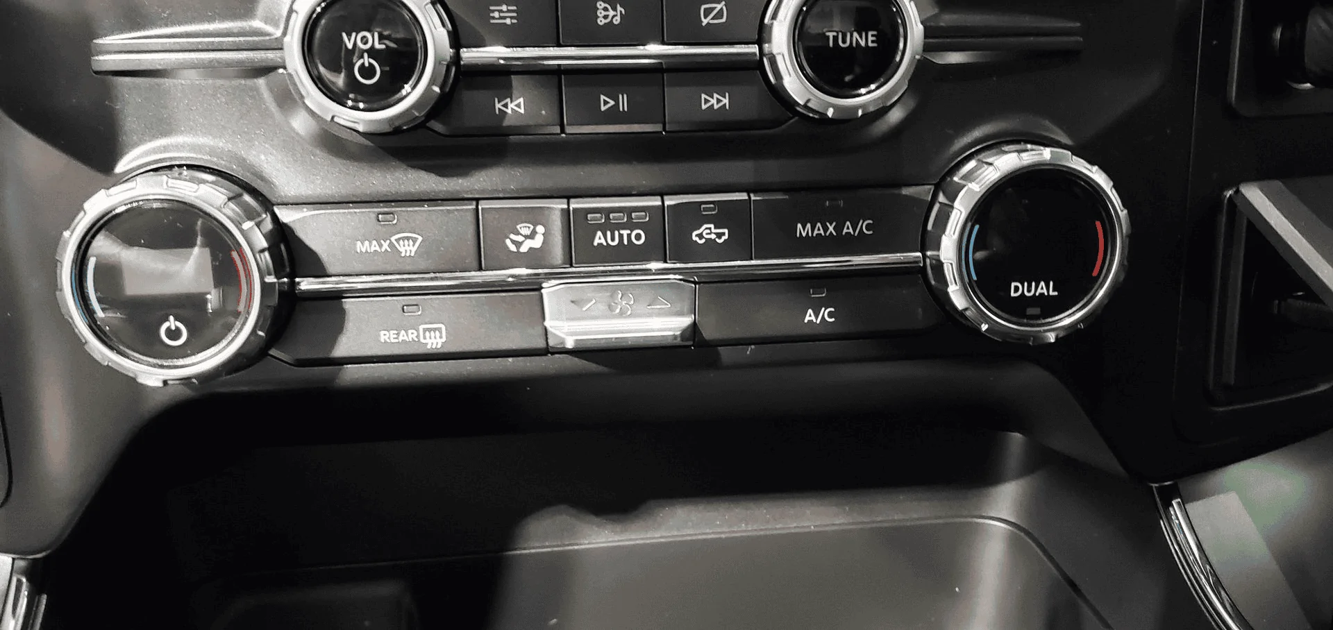 Ford F-150 HVAC controls. Fan speeds not showing 1691370631075