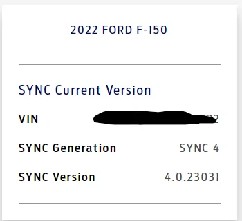 Ford F-150 A bit behind on Sync4/4A updates 1692364917892