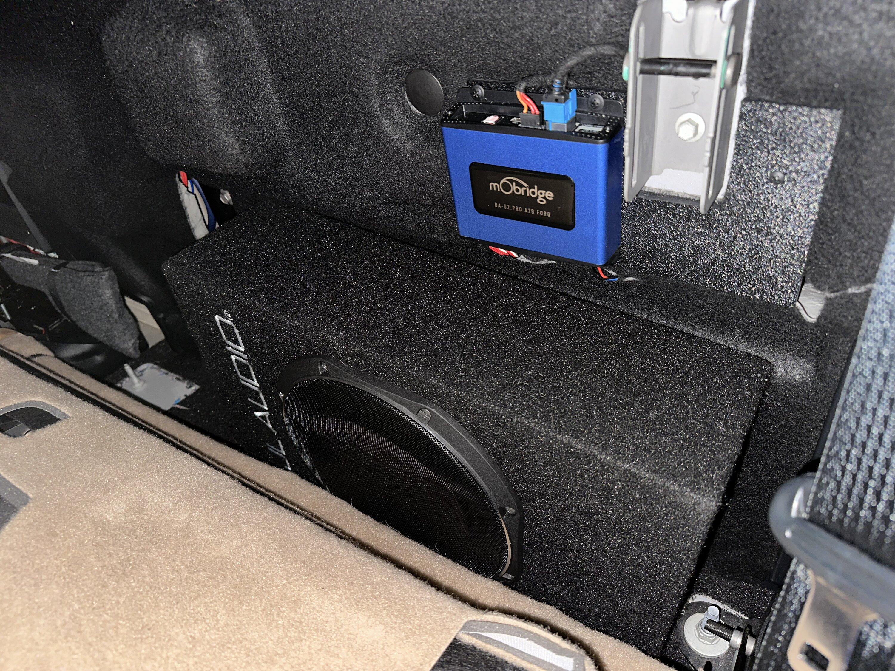 Ford F-150 Add sub in factory location 1693166331443