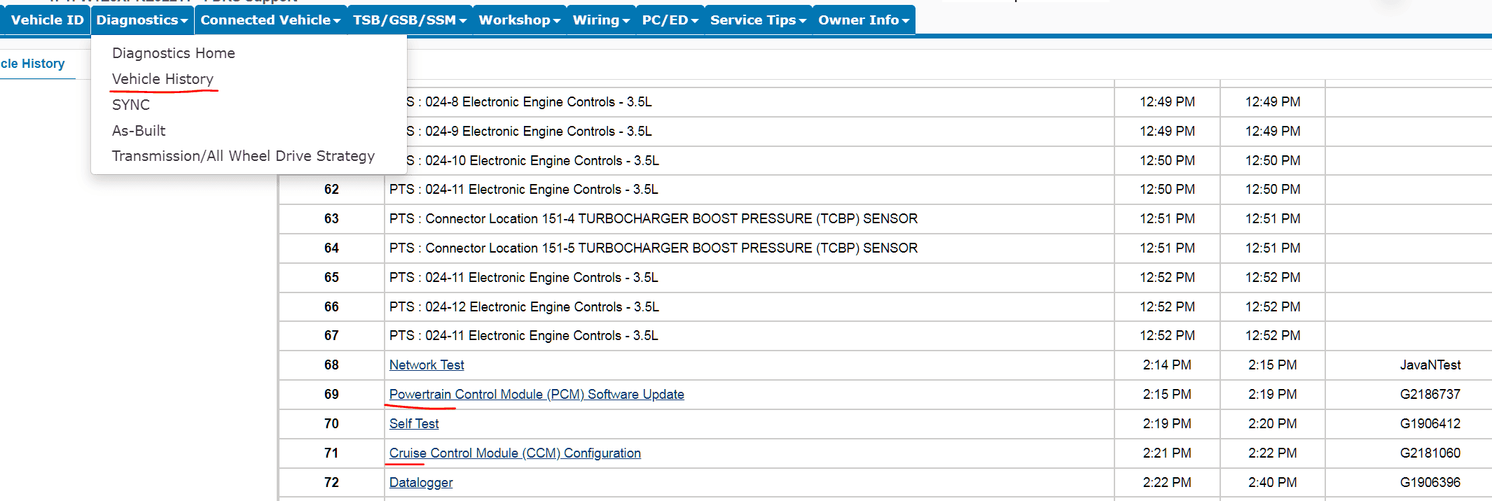 Ford F-150 ECU module programming guide using FDRS 1695354627900