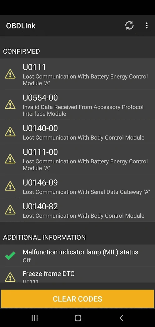 Ford F-150 HELP: "Stop Safely Now" message? 1696682791424