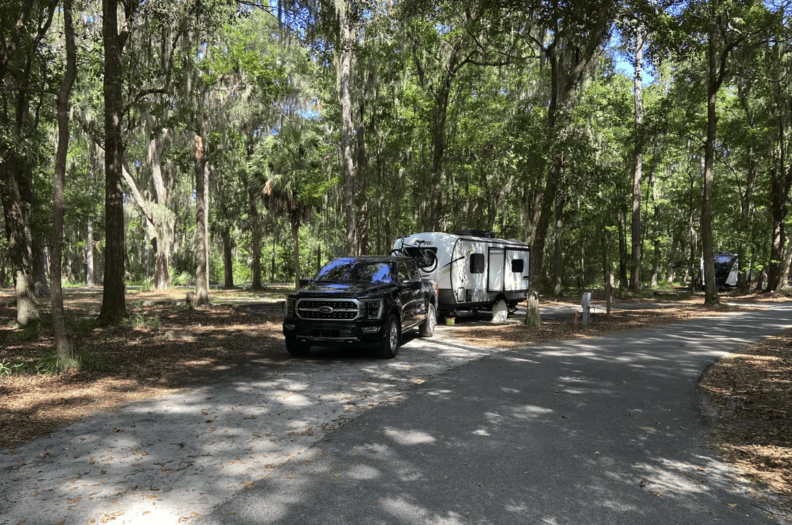 Ford F-150 E-PRO TT and Powerboost Camping Trip First Long Distance Tow 1697718102804