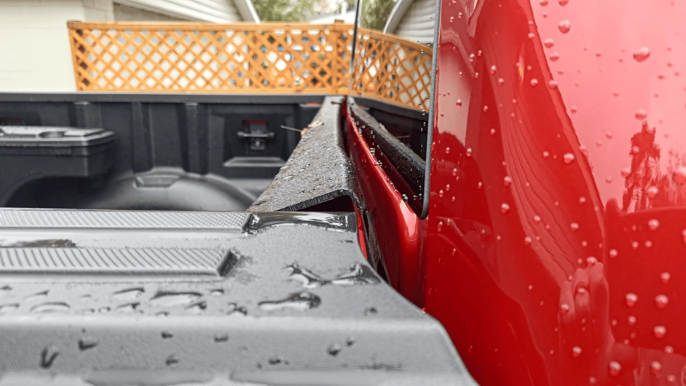Ford F-150 Ford drop-in bed liner warping 1698697005893