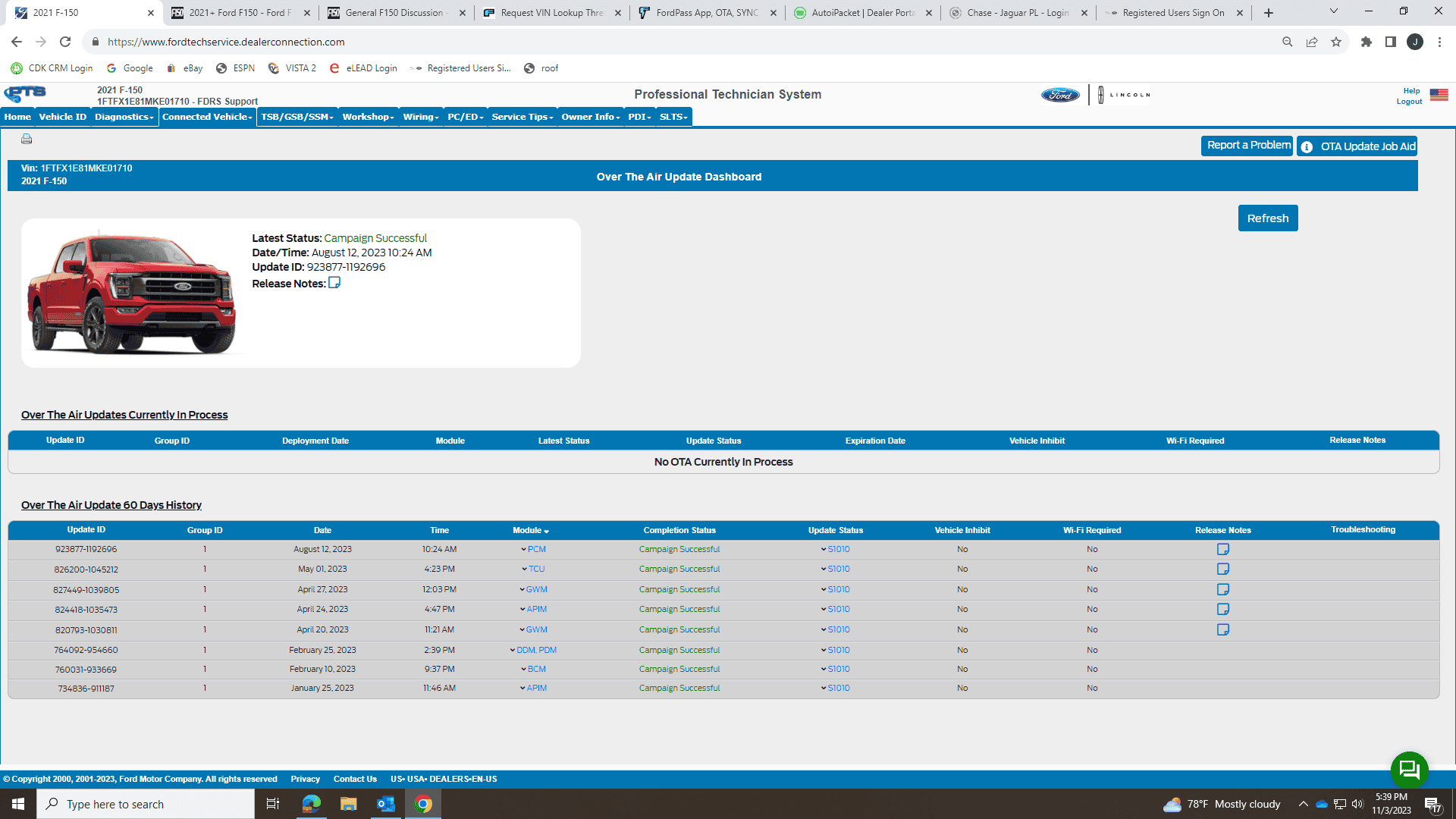 Ford F-150 Request VIN Lookup Thread 1699047604535