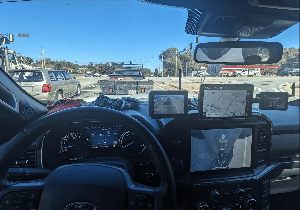 Ford F-150 Builtright Pro Dash Mount & Hardwired 12v and USB 1699311037909