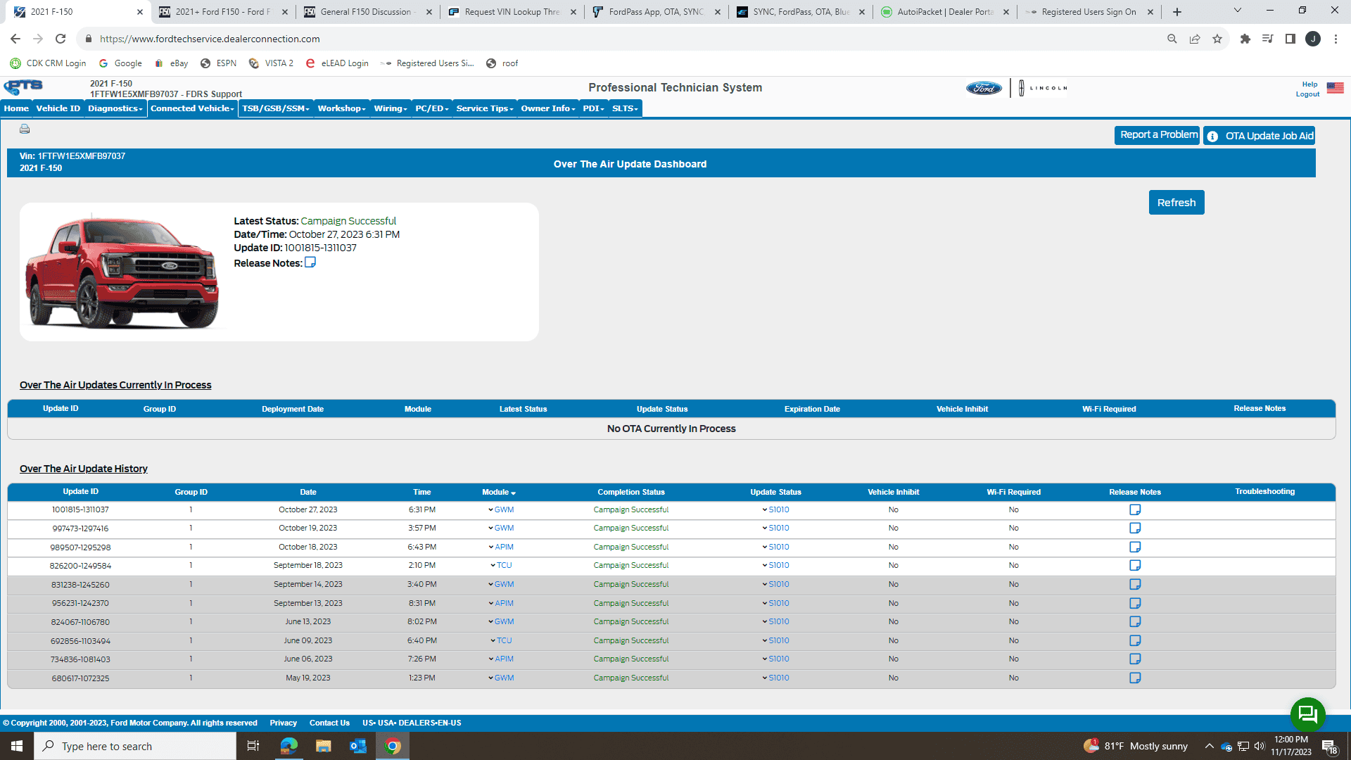 Ford F-150 Request VIN Lookup Thread 1700240448193