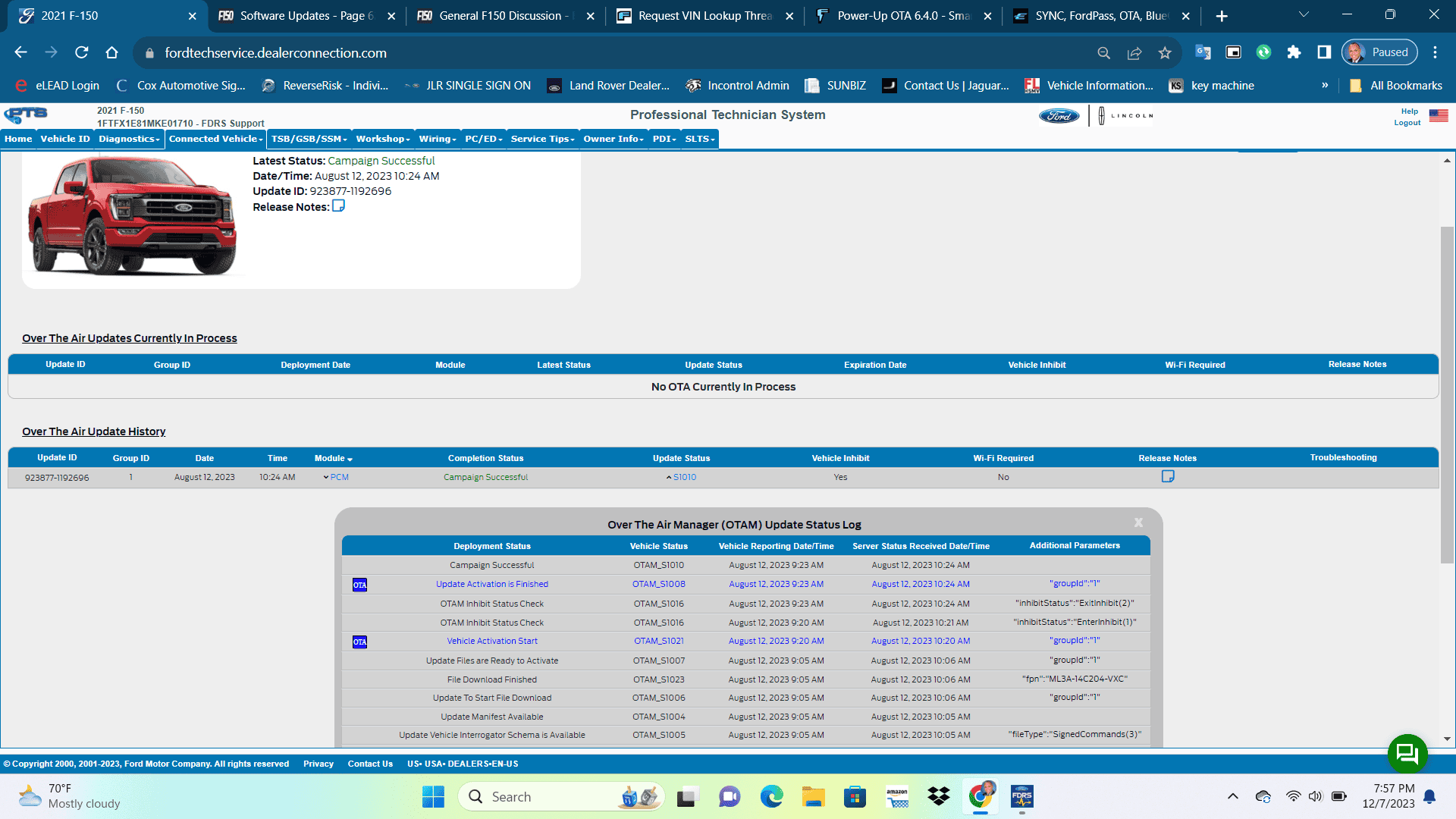 Ford F-150 Request VIN Lookup Thread 1701997062345