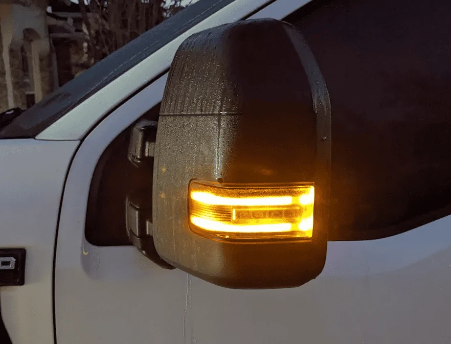 Ford F-150 Towing Mirrors Dim Turn Signals 1702209395156