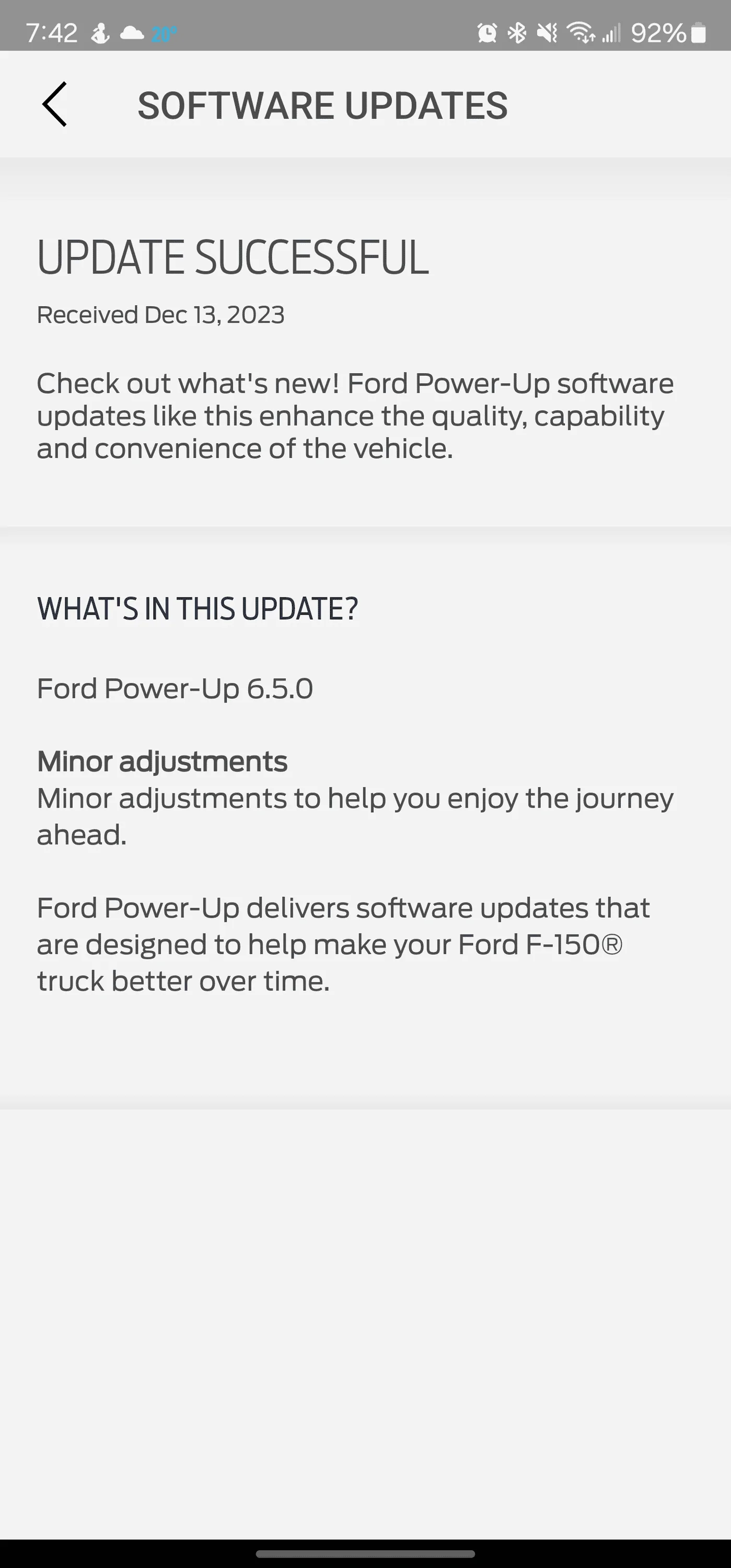 Ford F-150 Power-Up 6.5.0 Installed 1702475069572