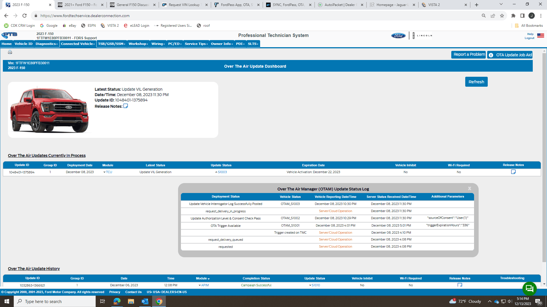 Ford F-150 Request VIN Lookup Thread 1702505647345