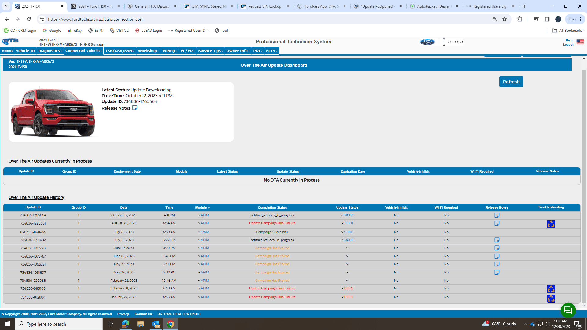 Ford F-150 Request VIN Lookup Thread 1703081493087