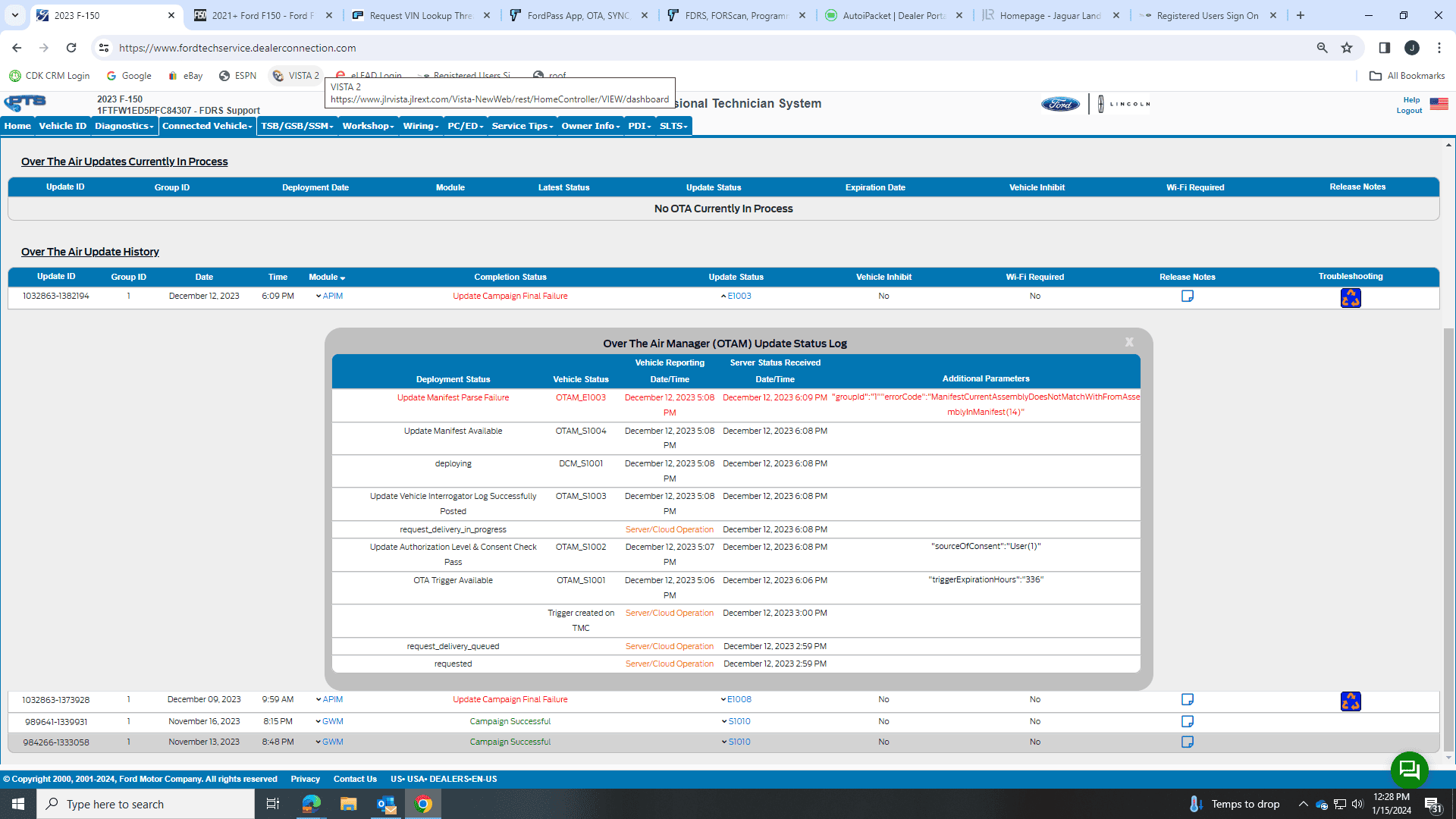 Ford F-150 Request VIN Lookup Thread 1705339705262