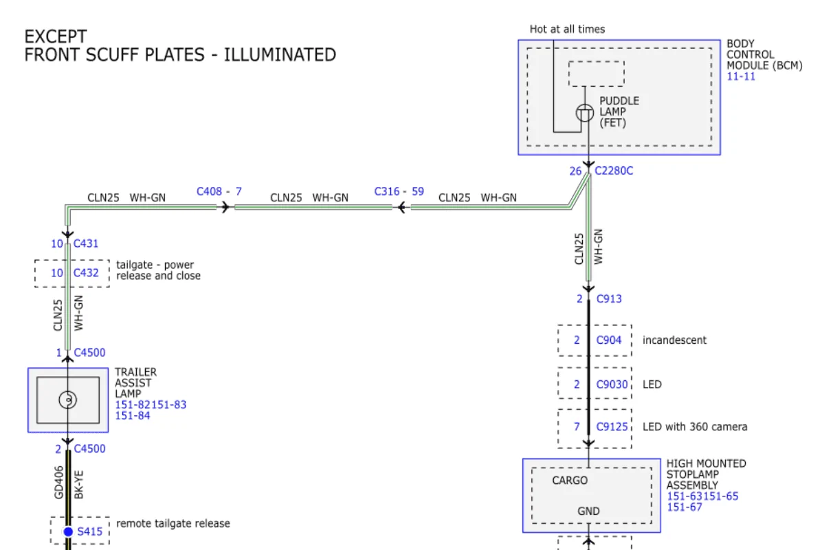 Ford F-150 Bed Lighting LEDs - Can I tap into existing bed lights?? 1705436213675