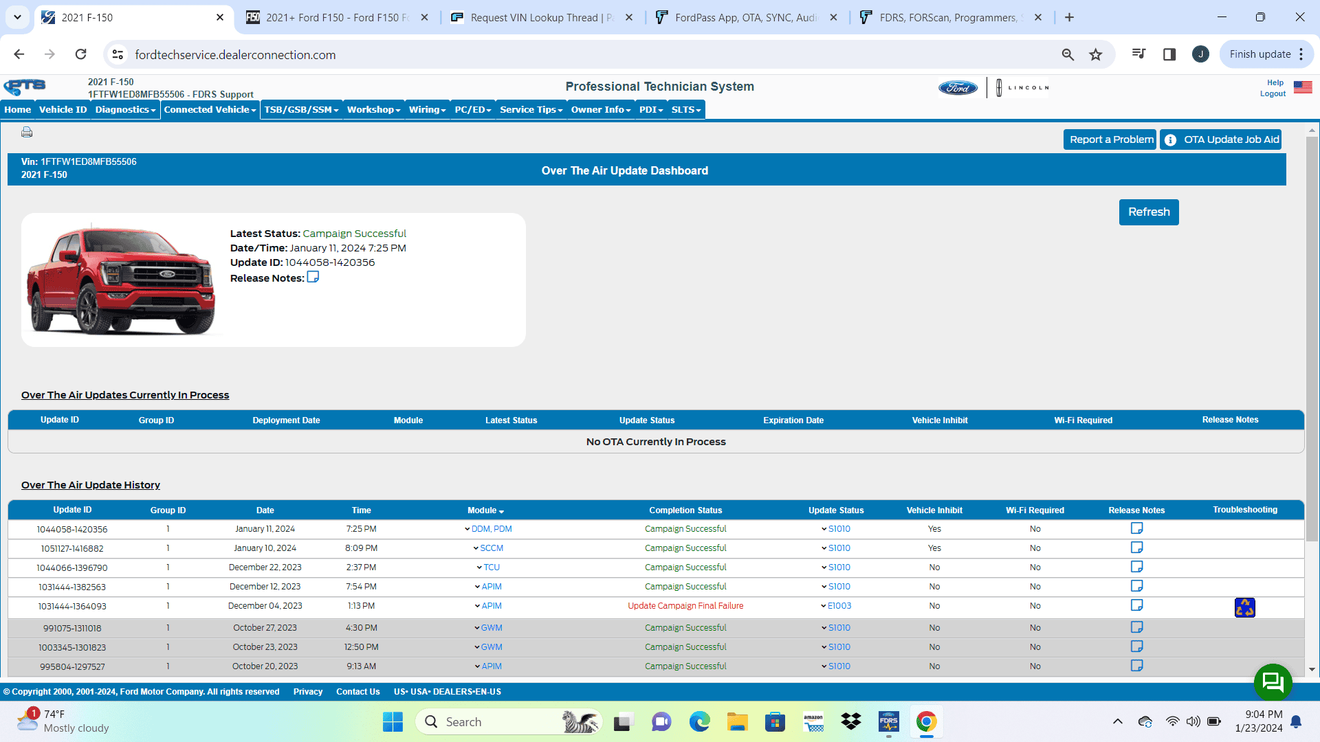 Ford F-150 Request VIN Lookup Thread 1706061904226