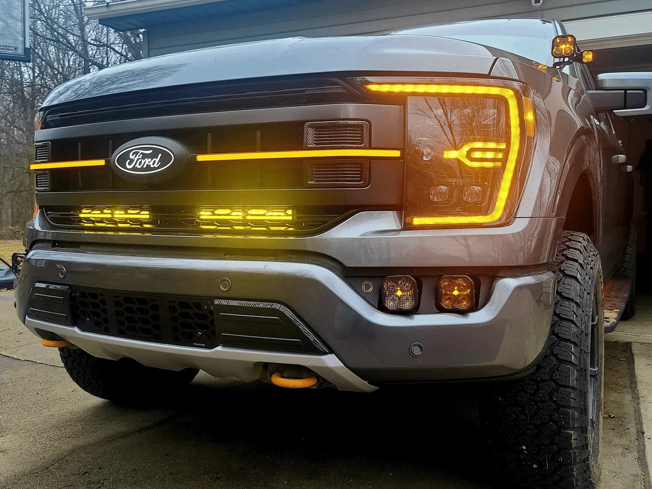 Ford F-150 NEW | Behind the Grill Light Kit from KR Off-Road 1707066059503