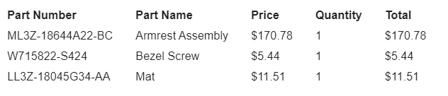 Ford F-150 Adding console / armrest on XL STX Bench Seat 1707846661480