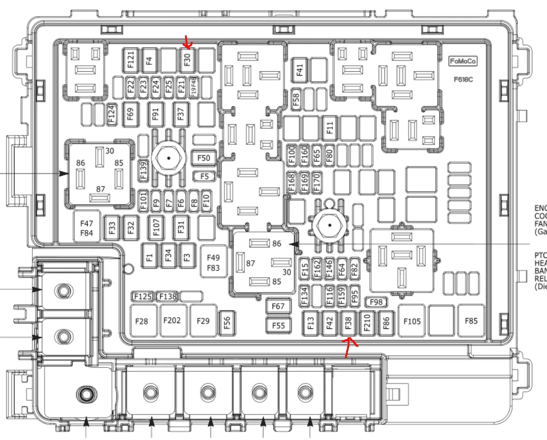 Ford F-150 Heated seats Trouble codes 1707962717703