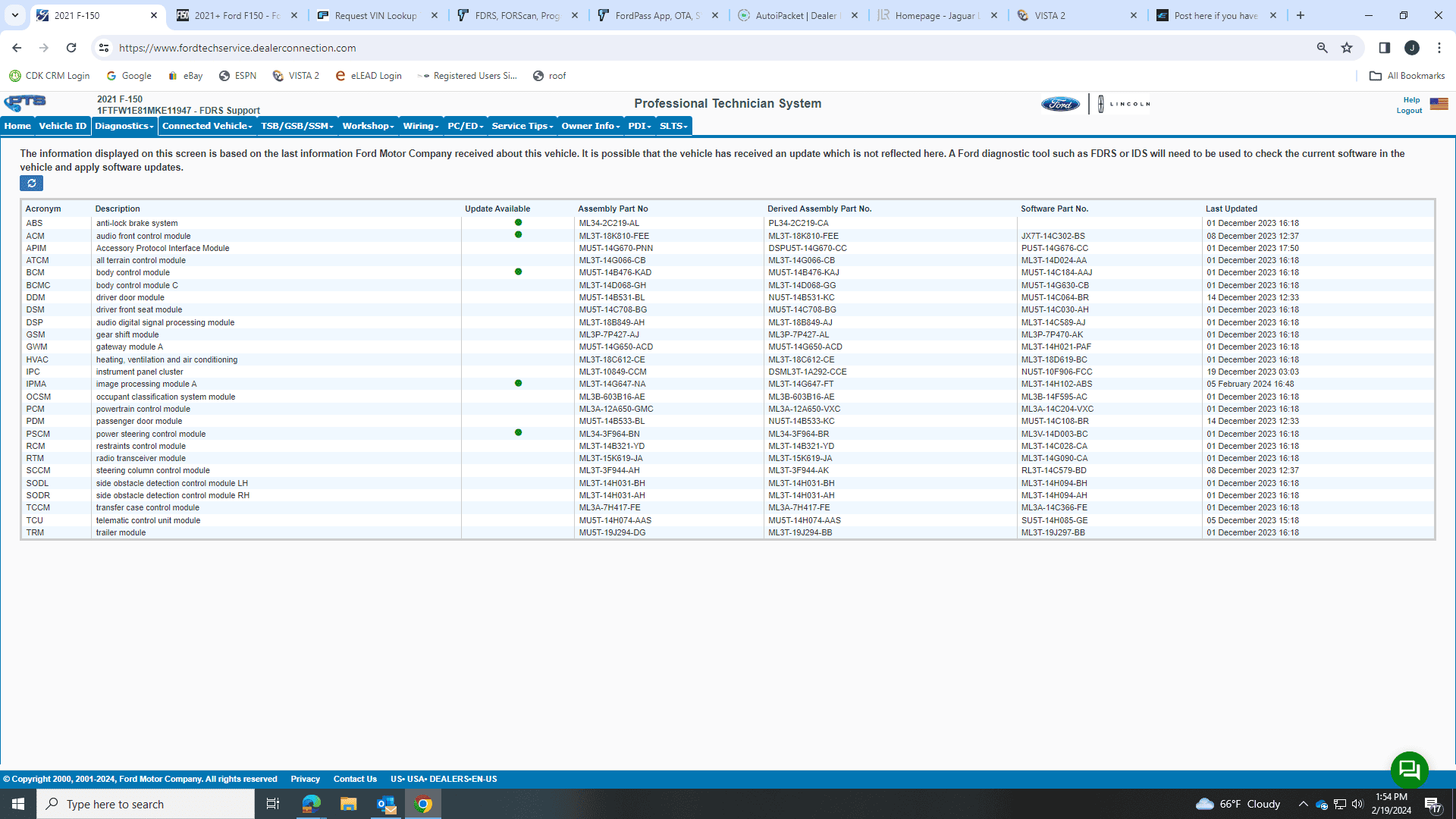 Ford F-150 Request VIN Lookup Thread 1708368906992