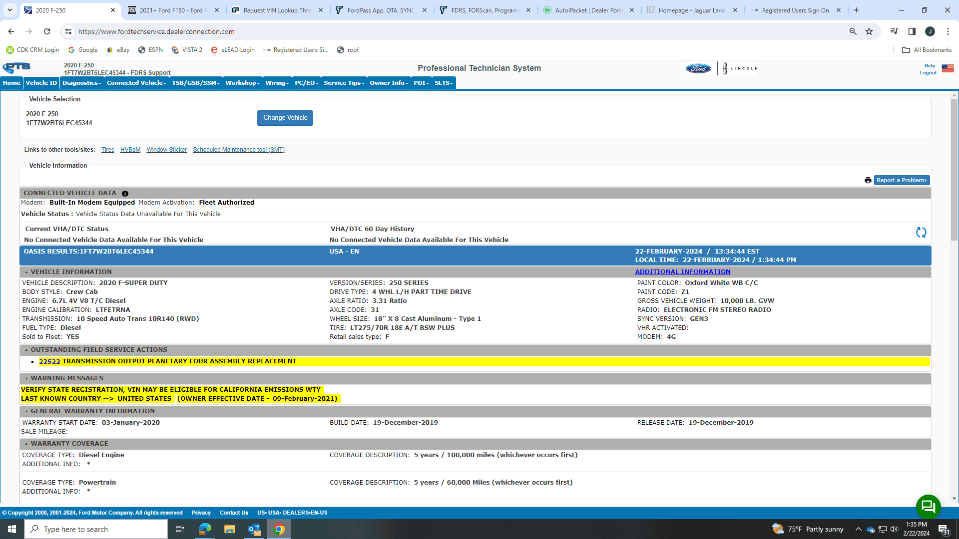 Ford F-150 Request VIN Lookup Thread 1708626962995