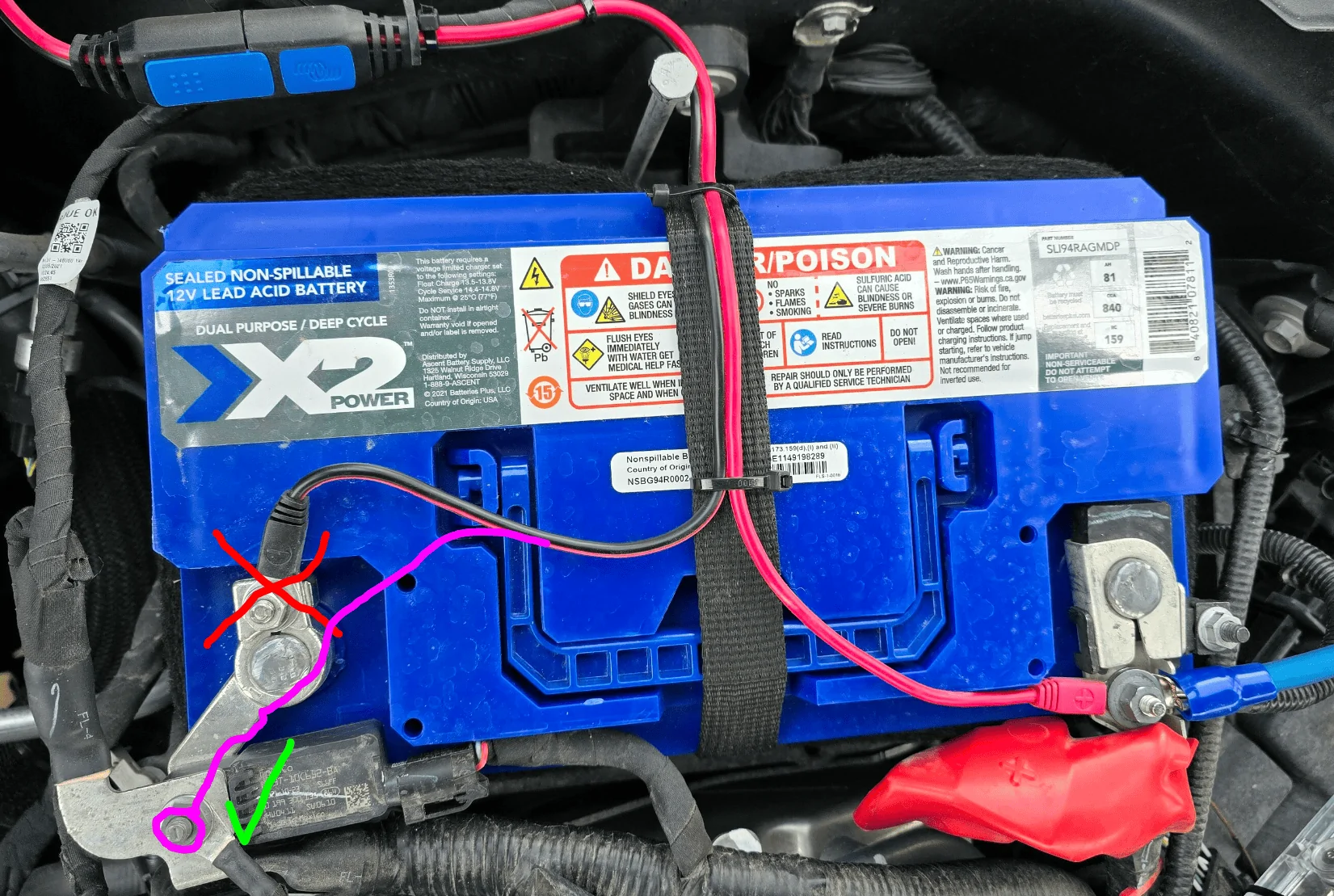 Ford F-150 Factory battery ongoing issues 1709808019227