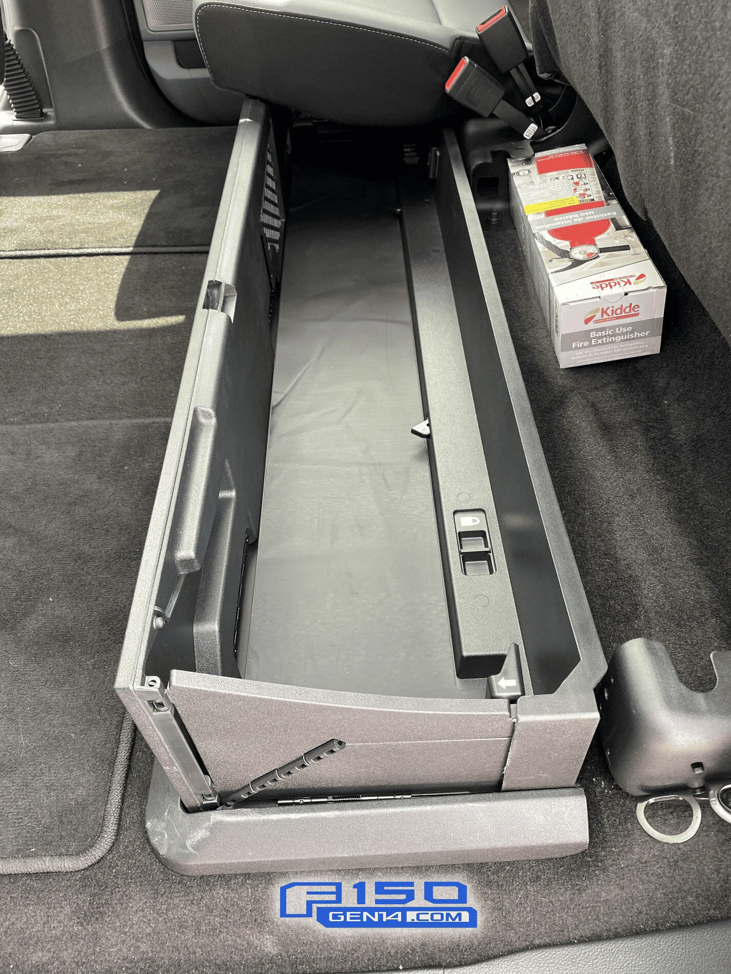 Ford F-150 21+ Folding Rear Seat Storage Delete - How to! 1710029061266