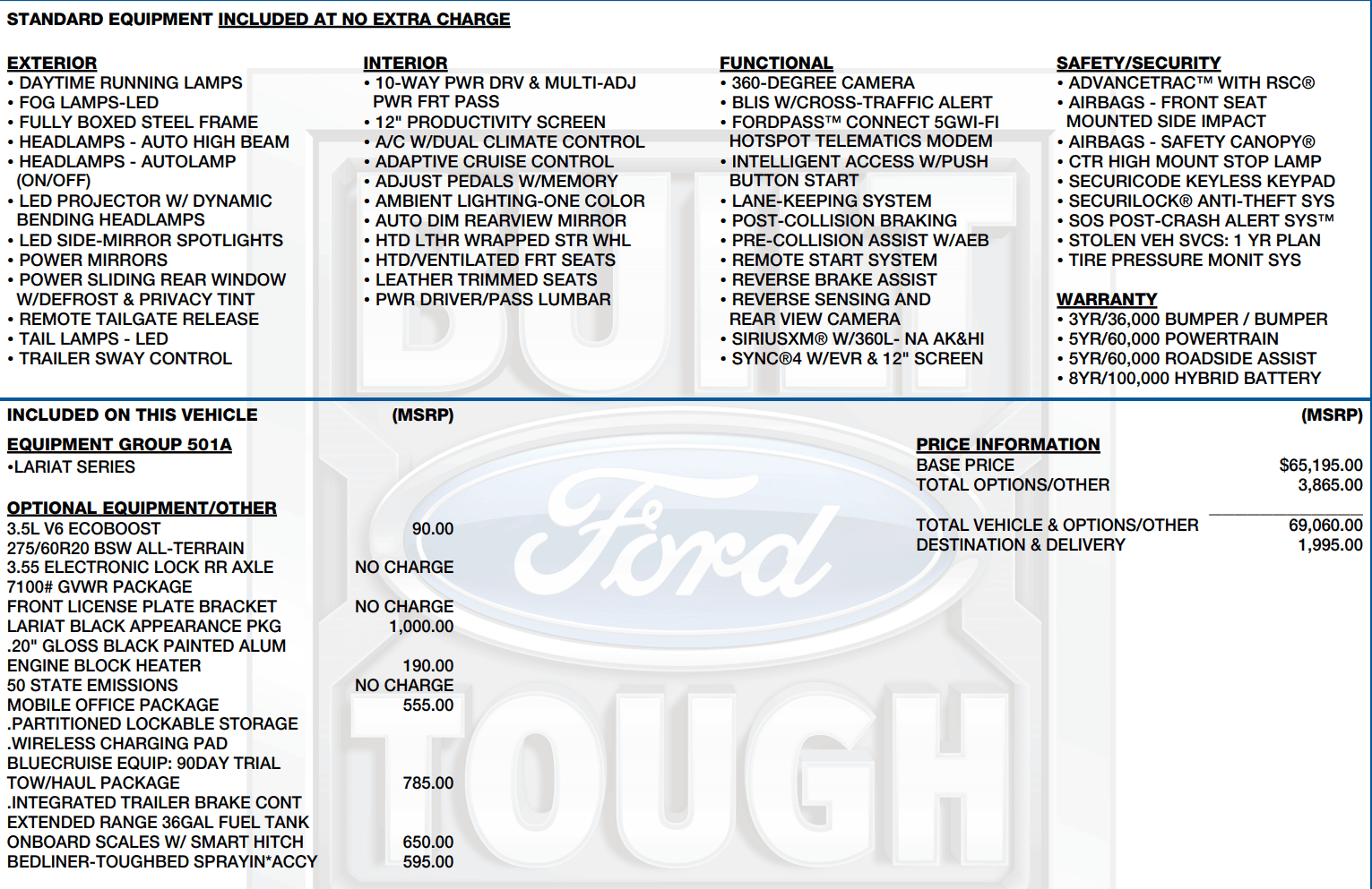 Ford F-150 2024 Lariat Black Appearance Package Orders 1713930063660-fl