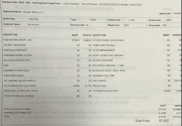 Ford F-150 2024 F-150 Scheduling This Week (4/25/24) for Production Week 6/10 1713989181842-t7