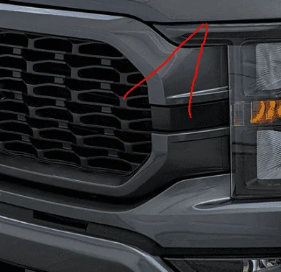 Ford F-150 24 grill/front end vs 23 1714591012919-m7
