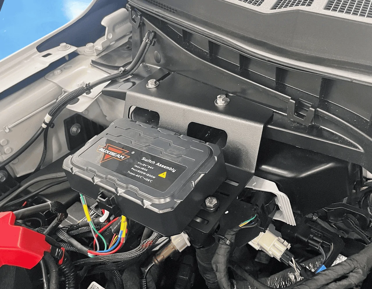 Ford F-150 AuxBeam Switch Panel Mount (Engine Mount Bracket + Interior Overhead Mount) 1715277686731-mv
