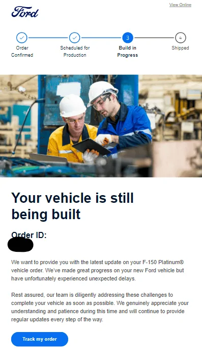 Ford F-150 Build week 4/29 -5/6 1715285683886-73