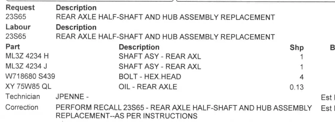 Ford F-150 Axle Bolt Sheared 1716422248080-hi
