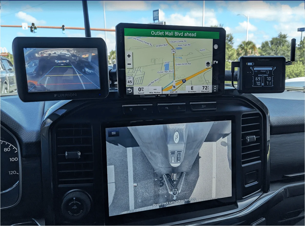 Ford F-150 Builtright Pro Dash Mount & Hardwired 12v and USB 1716633489151-44