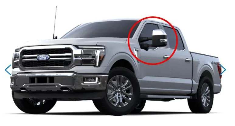 Ford F-150 Folding tow mirrors not appearing on order... 1721578226603-eu