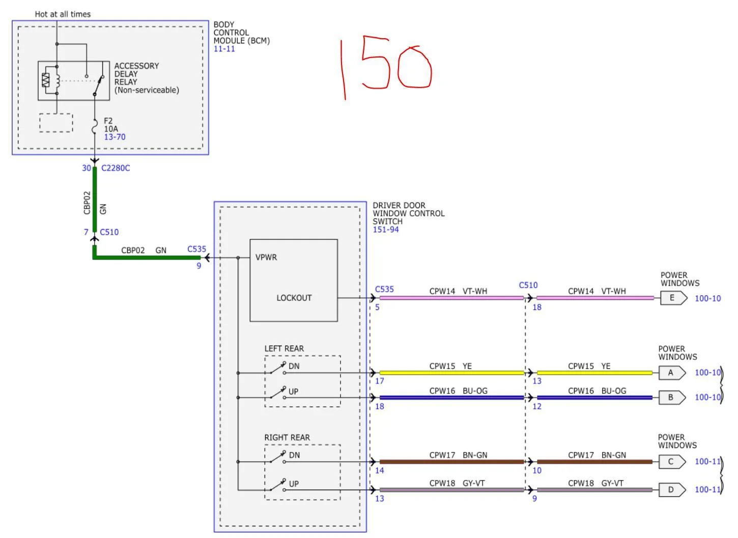 Ford F-150 Rabbit hole?  Convert rear windows to auto up/down 1722072684906-qm