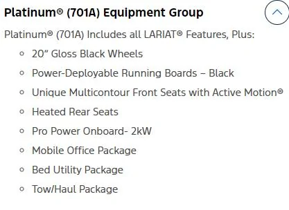 Ford F-150 2024 or wait for 2025 Platinum? 2024 Issues, Deletes? 1726105919462-29