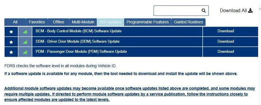 Ford F-150 ECU module programming guide using FDRS 1726149995670-e4