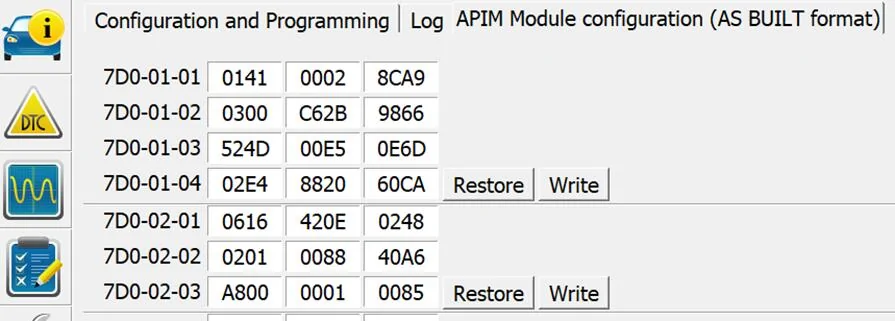 Ford F-150 2021+ F-150 FORScan List / Database / Spreadsheet 1728287769839-fg