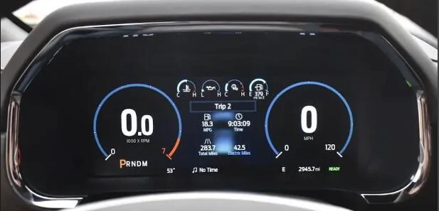 Ford F-150 2024 Digital Tach in FORScan 1728300520197-j0
